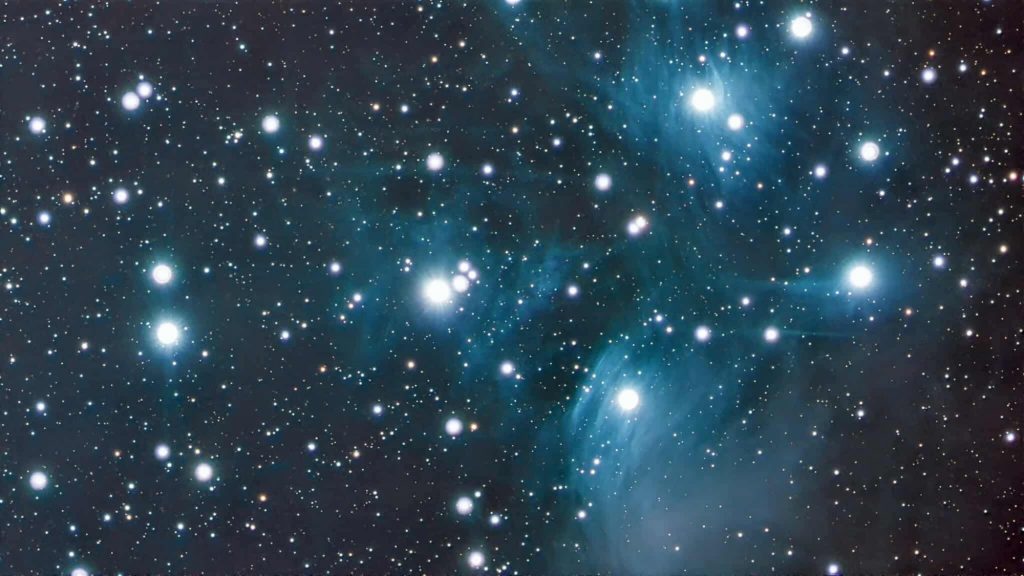 5ddb4a7019fceb31c0fe3558db9d04f4-1024x576 Pleiades (M45): A Beginner’s Guide to the Seven Sisters — How to See Them and What You’re Looking At